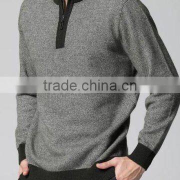 Latest design men's business casual cashmere sweater