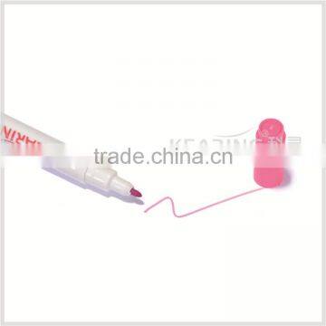 2017 New Kearing Manufacture Top Rated Multifunction Dual 1.0mm Nibs Pink Color Auto Air Disappearing Marker For Fabric Marking photo-4