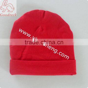 Wholesale hot sale Cotton baby girls hat,red cotton baby caps