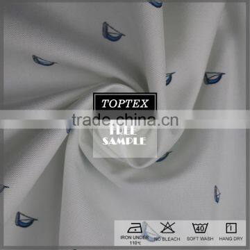 Wholesale 100% Cotton Printed Shirt Fabric/printed Oxford photo-2