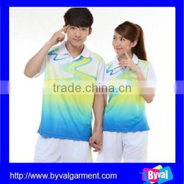 Custom Sublimation Sports Free Sample High Quality Polo Shirt Fabric photo-3