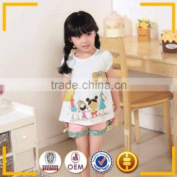 2015 Hot Sale Children Wear Lovely Pattern Cotton Kids Wear for Children t Shirt photo-3