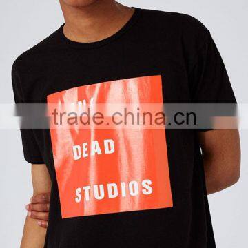 China Supplier Men Cotton Front Screen Printing/Plastic Printing T Shirts photo-4