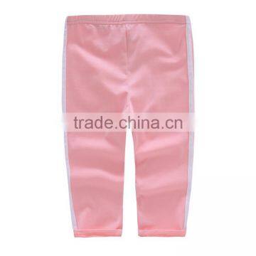 Factory Wholesale 100% Cotton Children Sweat Pants and Girls Trousers