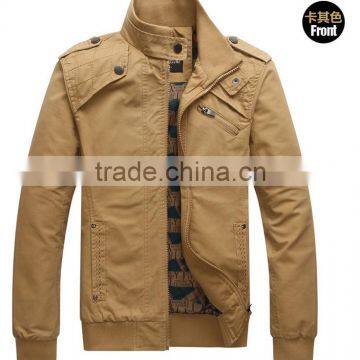 Customize Fashion Man Coat, High Quality 100%Cotton Men Winter Jacket