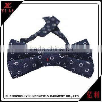 Solid Black Color Mens Bow Ties For Meeting Working photo-4