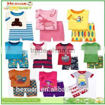 New Style Wholesale Printed 100% Cotton Baby Pajamas photo-4