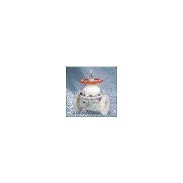 ABS Hand wheel UPVC CPVC PVDF PP PVC diaphragm Valves for NaCl electrolysis pipe system