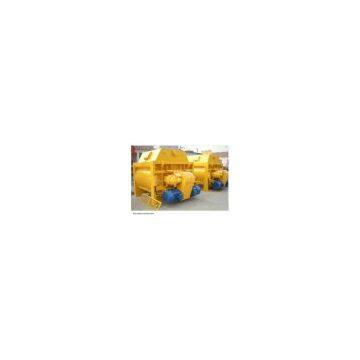 Twin-shaft Concrete Mixer