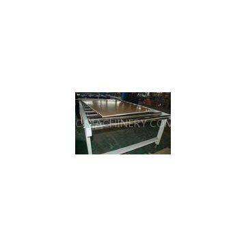 Wood Plastic Composite Extrusion Line , Two Screw WPC Extruder