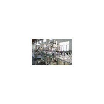 Plastic Bottle Pure Water Filling Machine 3 In 1 for Wine / Tea / Coffee Drink