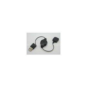 Travel Retractable USB Cable Type A To Type B USB Cables For Motorola