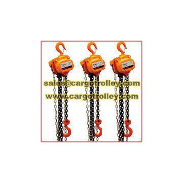 Chain Pulley Blocks Instruction and Pictures photo-3