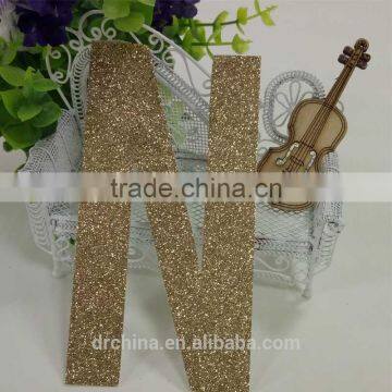 .Birthday Party ,Christmas Dcor Crafts glitter paper "N"