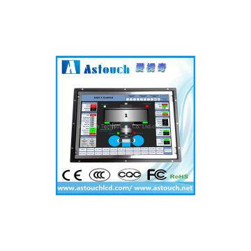 12.1 inch resistive touch screen open frame monitor with vga,hdmi input