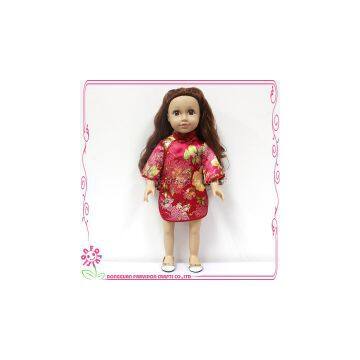 Original China Doll Girl Face Welcome Order 18 Inch Vinyl Dolls