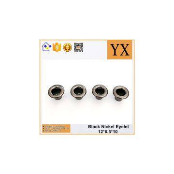 Black Nickel Popular Fashion Metal Eyelets and Grommets for Clothing