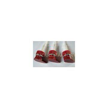 3.5ml 32/410 ribbed liquid soap lotion pump , solid plastic PP red