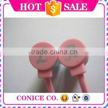 Super Bass Stereo 3.5mm Metal Jack Flat Cable Wired Silicone Plug In-ear Earbuds Earphone photo-3