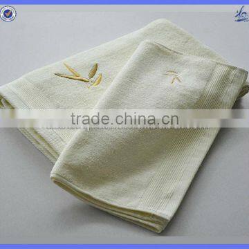 100% organic bamboo embroidered baby face towel