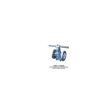 PTFE plug valve