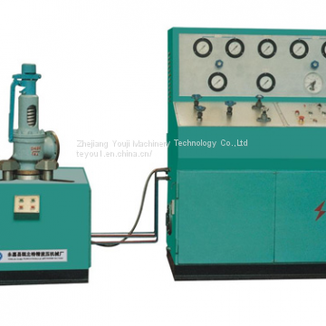 JLA safe valve test bench