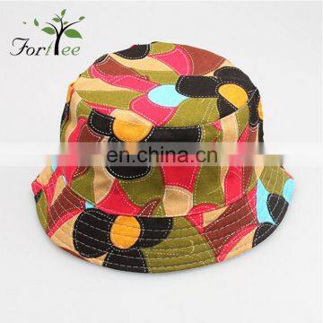 Summer outdoor sun protection cap girls fashionable funny fishing bucket hat custom