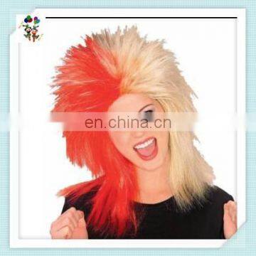 Two Colors Sports Fan Punk Rock Party Synthetic Wigs HPC-0042