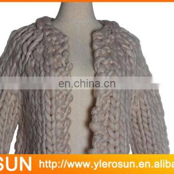 Supplier Soft 100% Wool Handmade Sweater for Babies photo-4
