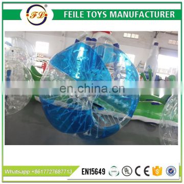 2017 high quality inflatable body bumper ball for adult