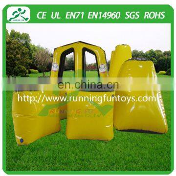 With CE Colorful inflatable paintball bunkers for sale