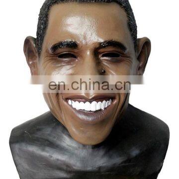 Adult Political President Cosplay Costume Accessory Latex Barack Obama Mask