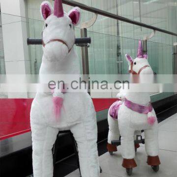 HI CE funny walking ride on toy for kids,electric ride on horse in outdoor