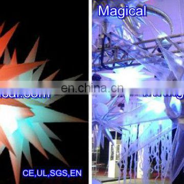 party decoration inflatable star with LED light