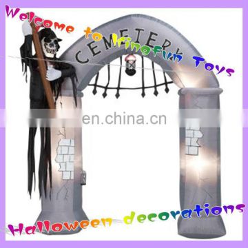 Led Skull inflatable CEMEIERY halloween decorations