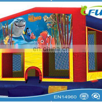 nemo inflatable bouncer for sale/inflatable mini nemo bouncy for kids/inflatable nemo bouncing bouncer