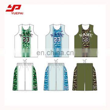 Digital printing training reversible basketball jersey maker