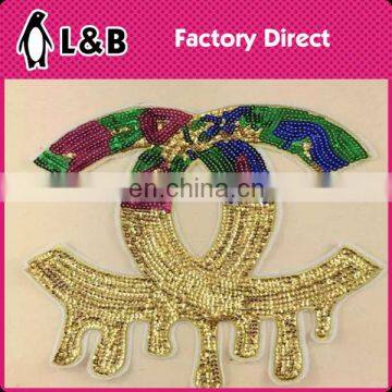 2016 Cheap Embroidery Sequins Cute Hot Fix Motifs,fashion Patches,embroidered Patch photo-5