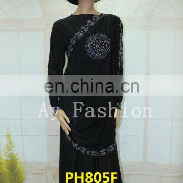 Islamic Clothing 100%polyester Fabric Material Muslim Arab Thobe Thawb Robe Abaya photo-6