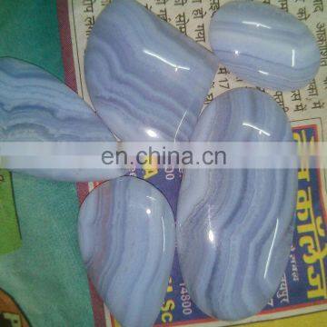 Blue lace agate cabochon Semi precious cabochon Color gemstone cabochon Loose gemstone