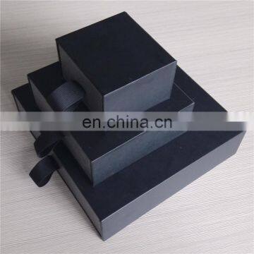 Hot sale customized paper cardboard sliding drawer box made of leatherette paper