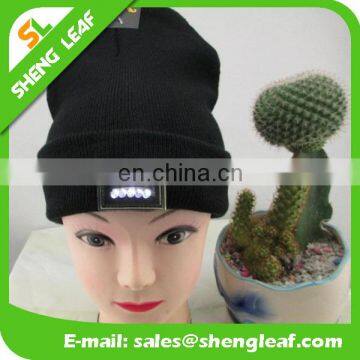 Knitted Hat Winter Hat Flashlight Knitted Beanie photo-4