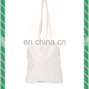 Popular long handle blank cotton bag