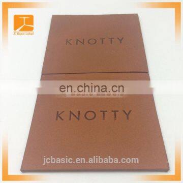 Hand Made Custom Brown Garment Genuine Leather Label, Leather Patch photo-3