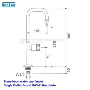 China Fume Hood Water Cup Faucet-laboratory Test Faucets-Single Outlet Faucet photo-4