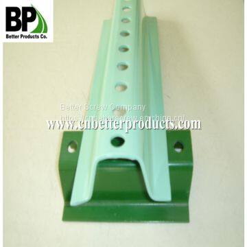 steel metal u channel post for traffic signal equipment