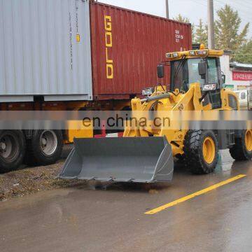 2.5ton shovel loader with snow blower CE certificate for Canada market