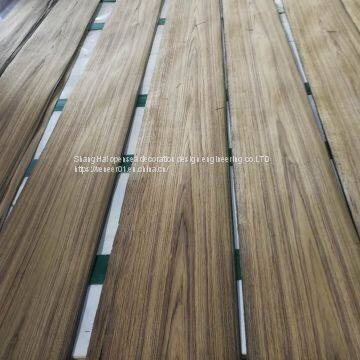 Natural North America burma teak mountain grain wood veneer