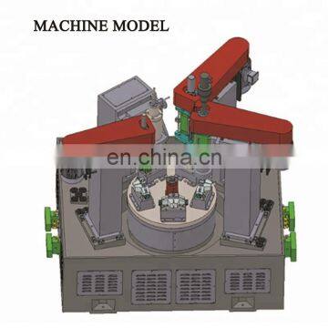 Маленький четырехосевой ЧПУ-фрезерный комбинированный станок с поворотным столом для обработки ручек из цинкового сплава photo-5