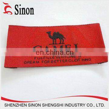 high quality clothing garment brand label jeans woven label clothes label